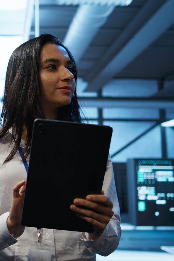 Admin,In,Data,Center,Monitoring,Security,Threats,With,Tablet,,Implementing Admin,In,Data,Center,Monitoring,Security,Threats,With,Tablet,,Implementing